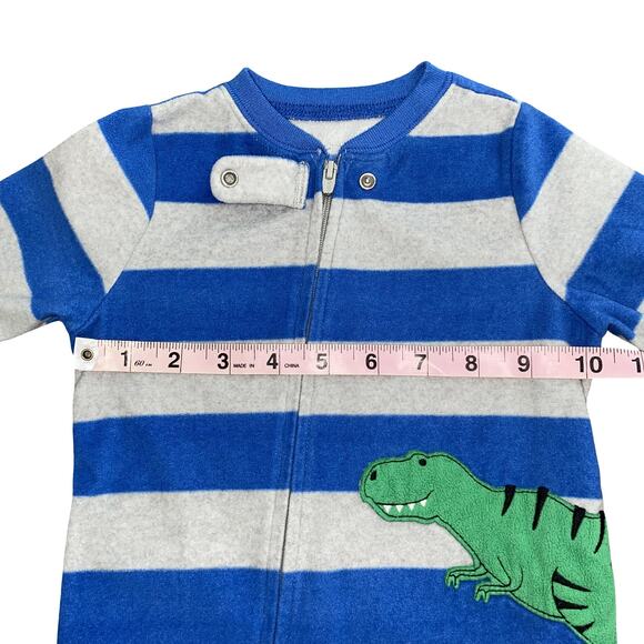 Toddlers and Baby Boys' Flame Resistant Fleece Footed Pajamas, Pack of 6 - Picture 11 of 16